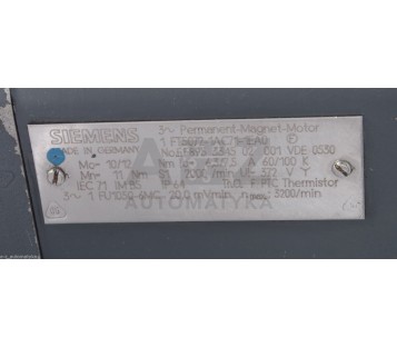 SIEMENS 1FT5072-1AC71-1EA0  1FT50721AC711EA0 Servomotor