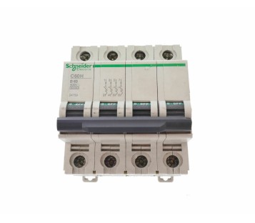 SCHNEIDER C60H B63 400V 24759 4POLE CIRCUIT BRAKER