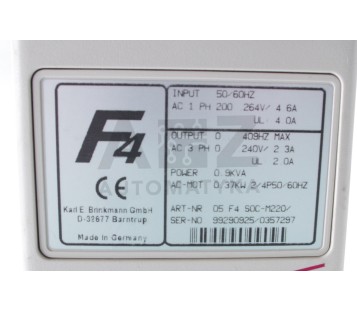 KEB F4 05.F4.S0C-M220/ 05F4S0CM220/