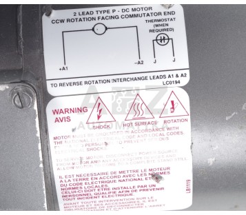 BALDOR RELIANCER 33-2499Z139G1  332499Z139G1 3336P