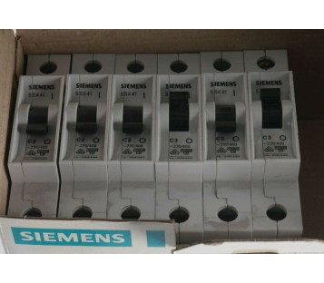 SIEMENS C3 5SX41 CIRCUIT BREAKER ! 6PCS ! 