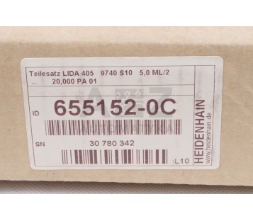 HEIDENHAIN 655152-0C 6551520C LIDA 405 9740 S10 5,0 ML/2  ML 9740mm ! NEW !