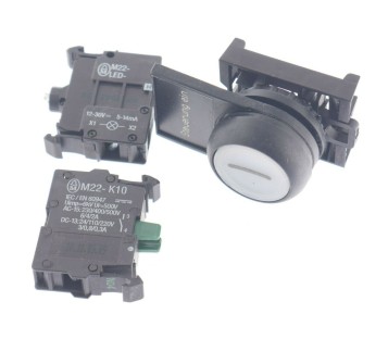 MOELLER M22-LED M22-K10 WHITE LAMP PUSH BUTTON