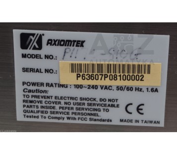 AXIOMTEK  PANEL 1170/BIA01  PANEL1170BIA01