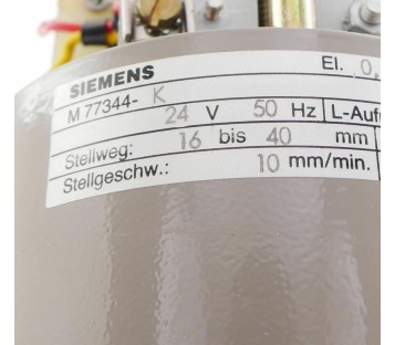 SIEMENS M77344-K M77344K 77344-K 0,25kN 24v ac 