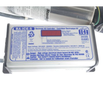 BA-ICE-S ICE CONTROLLER + S1Q-PA/2 S1QPA2 UV DISINFECTION LAMP