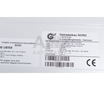NORDAC 700E  700E-221-340-A  700E221340A 278100220/03F300130323