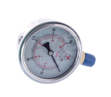 MANO POWER PRESSURE  GAUGE M63D 0-100 BAR/MPA