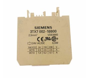 SIEMENS 3TX7002-1BB0 3TX70021BB0