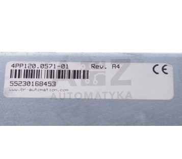 B&R 4PP120.0571-01  4PP120057101 REV. A4  Power Panel PP120 5.7" QVGA