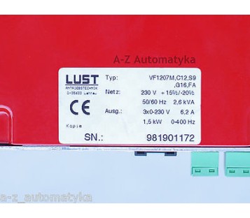 LUST VF1207M C12 S9 G16 FA