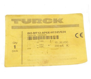 TURCK BI2-MT12-AP6X-H1141/S34 1669020 BI2MT12AP6XH11141S34 ! NEW ! 