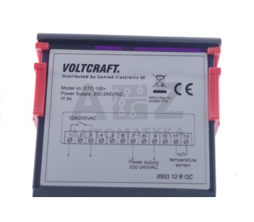 VOLTCRAFT TEMPERATURREGLER  ETC-100+ ETC100+ ! NEW !