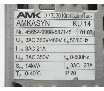 AMK AMKAYN KU 14 KU14 4564-9908-587145