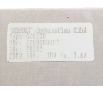 GERCOM G/E200 GE200 