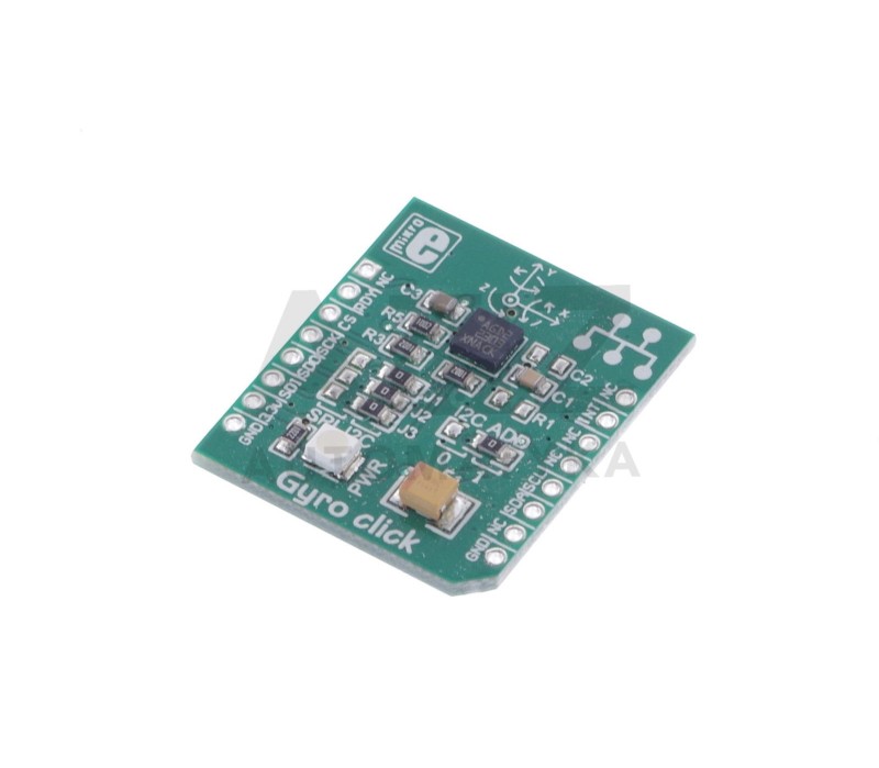 MIKROE CLICK BOARD GYRO CLICK MANUAL VER. 1.01  three-axis digital gyros ! NEW !
