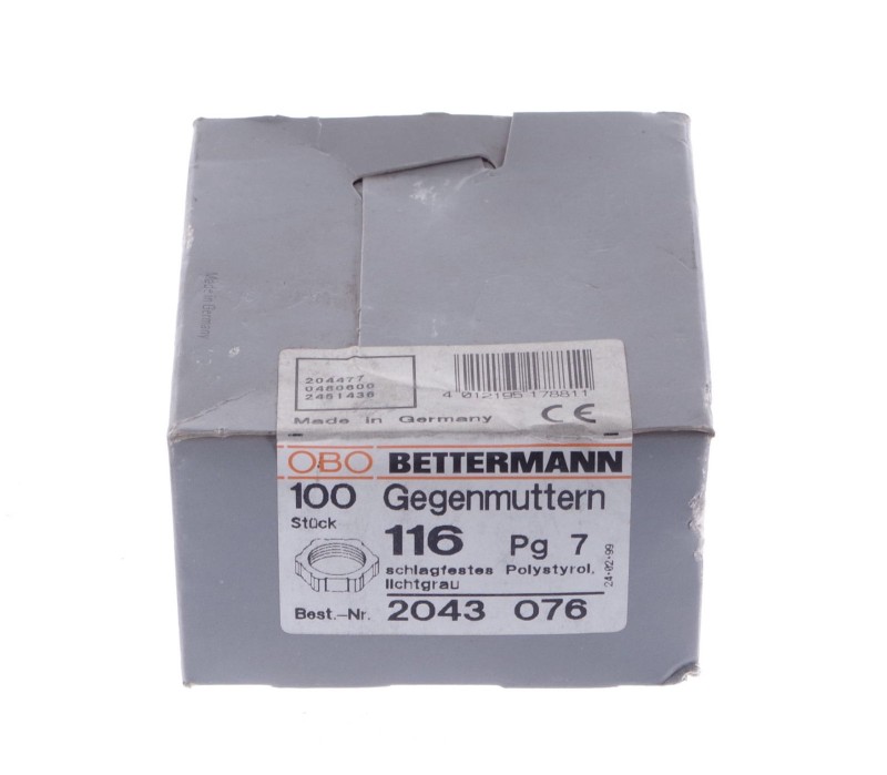 BETTERMANN GEGENMUTTEREN 2043 076 2043076 PG7 ! NEW !