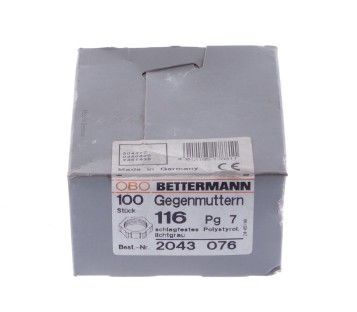 BETTERMANN GEGENMUTTEREN 2043 076 2043076 PG7 ! NEW !