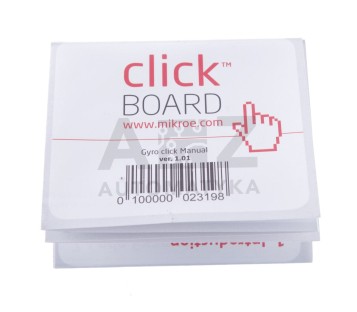 MIKROE CLICK BOARD GYRO CLICK MANUAL VER. 1.01  three-axis digital gyros ! NEW !