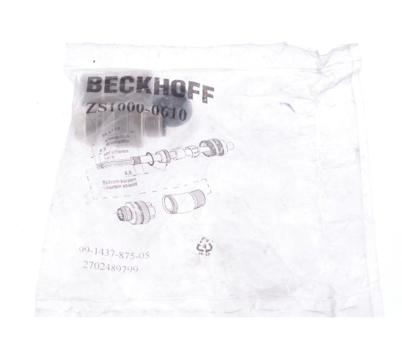 BECKHOFF ZS1000-0610 ! NEW !