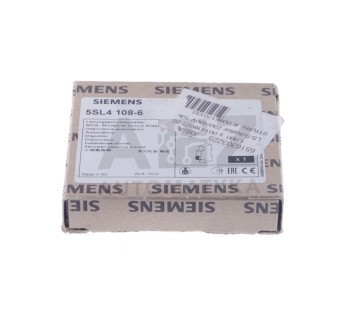 SIEMENS 5SL4 108-6 5SL41086  5SL4108-6  B8 ! 2PCS ! NEW !