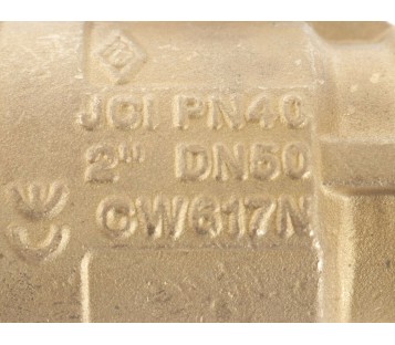 JOHNSON VG1205FT t140C JCI PN40 2" DN50 CW617N 2-WAY BALL VALVE ! NEW !