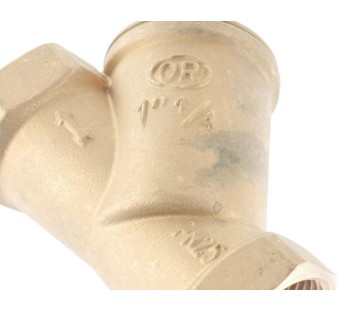 OR ITALY 1 1/4" PN25 Y STRAINER VALVE BRASS ! NEW ! 