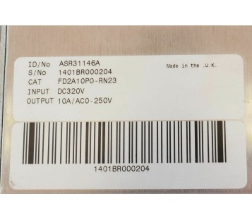 BALDOR FD2A10P0-RN23 FD2A10PO-RN23 ASR31146A