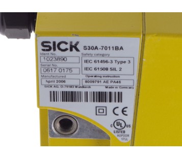 SICK S30A-7011BA S30A7011BA  1023890