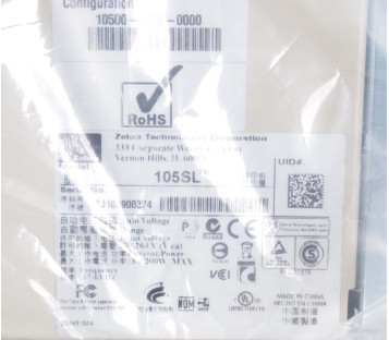 ZEBRA 105SL 10500-300E-0000 10500300E0000 ! new !