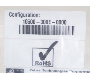 ZEBRA 105SL 10500-300E-0000 10500300E0000 ! new !