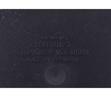 SIEMENS  3SB1803-0AC 3SB1803-AC 3SB18030AC  3SB180.-3 HOUSING PUSH BUTTON ! NEW