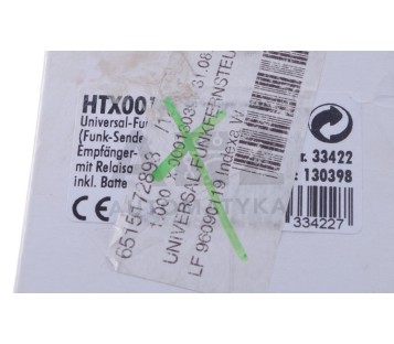 INDEXA HRX001 Radio control module, relay output ! NEW !