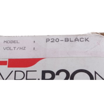 P20-BLACK P20BLACK 7450071 FOOT SWITCH