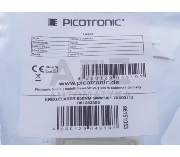 PICOTRONIC CB650-5-3(16X45)  CB65053(16X45)  70103113 Red Cross Lasermo  ! NEW !