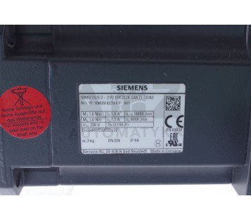 SIEMENS SIMOTICS 3~ 1FK7034-5AK71-1DA3 1FK70345AK711DA3 IC22DQL22