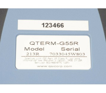 QSI QTERM-G55 QTERMG55 213R 