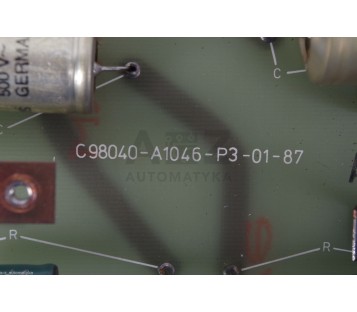 SIEMENS C98040-A1046-P3-01-87 C98040A1046P30187   C98043-A1046-L111  C98043A1046