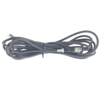 INDUSTRIAL CAMERA CABLE WITH MALE SOCKET ( Sony IAI JAI NAIS ) 5.7m 