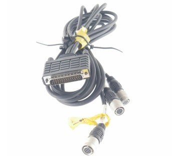 DB44 PLUG 44PIN WITH / TO 3 CAMERA FEMALE SOCKET ( Sony IAI JAI NAIS )