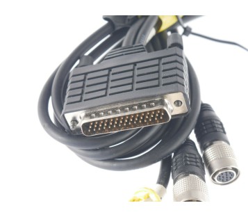 DB44 PLUG 44PIN WITH / TO 3 CAMERA FEMALE SOCKET ( Sony IAI JAI NAIS )