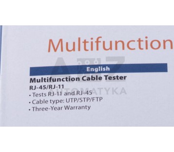 INTELLINET MULTIFUNCTION CABLE TESTER RJ-45/RJ-11 RJ45RJ11  351898   ! NEW !