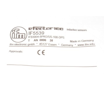 IFM IF5539 IFB3004-BPKG/US-100-DPS 