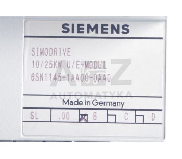 SIEMENS SIMODRIVE 6SN1145-1AA00-0AA0  6SN11451AA000AA0  
