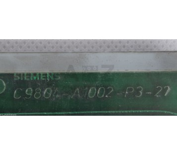 SIEMENS C98043-A1002-L01 C98043A1002L C98040-A1002-P3-27  C98040A1002P327