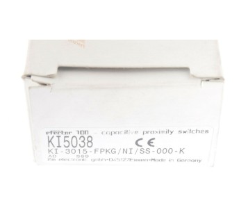 IFM KI5038 KI-3015-FPKG/NI/SS-000-K KI3015FPKGNISS000K  ! NEW ! 