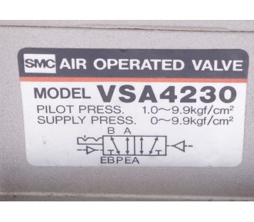 SMC AIR OPERATED VALVE VSA4230 