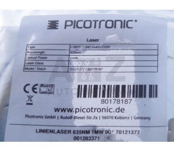 PICOTRONIC LD635-1-24(12X45)-C200  LD635124(12X45)C200 80178187 Red Line ! NEW !
