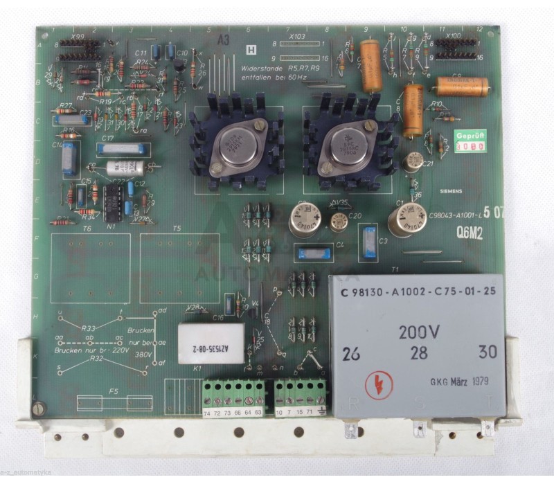 SIEMENS C98043-A1001-L507   C98043A1001L507 C98040-A1001-P2-02-02-85