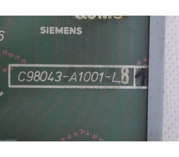SIEMENS C98043-A1001-L81  C98043A1001L81 C98040-A1001-P2-02-03-85